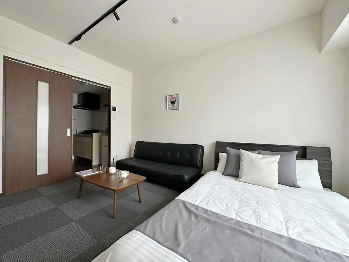 Bhotel Nagomi - Comfy Apartment For 3 People Near City Center Hirošima
